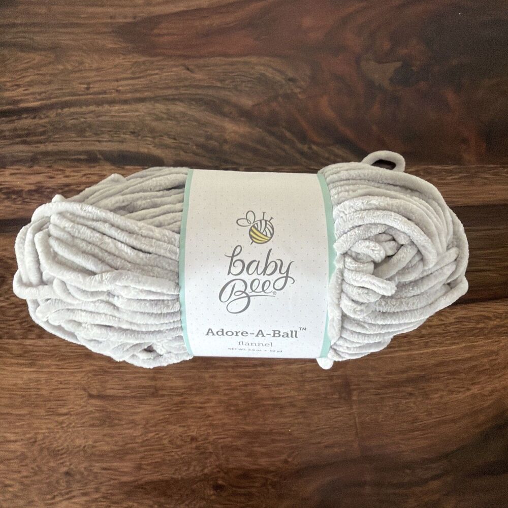 Baby Bee Adore-a-Ball Yarn Flannel